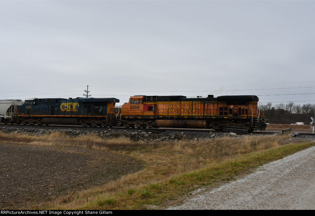 BNSF 5354 Roster shot